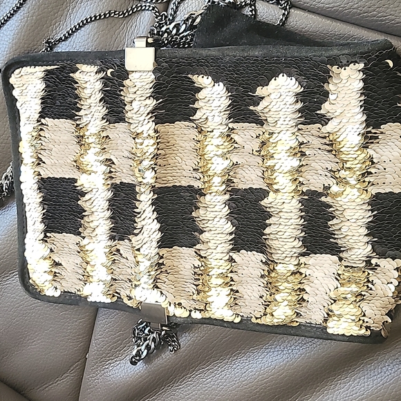 zara sequins shoulder bag - Picture 10 of 16